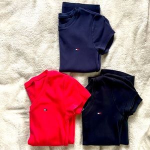3 Tommy Hilfiger shirts